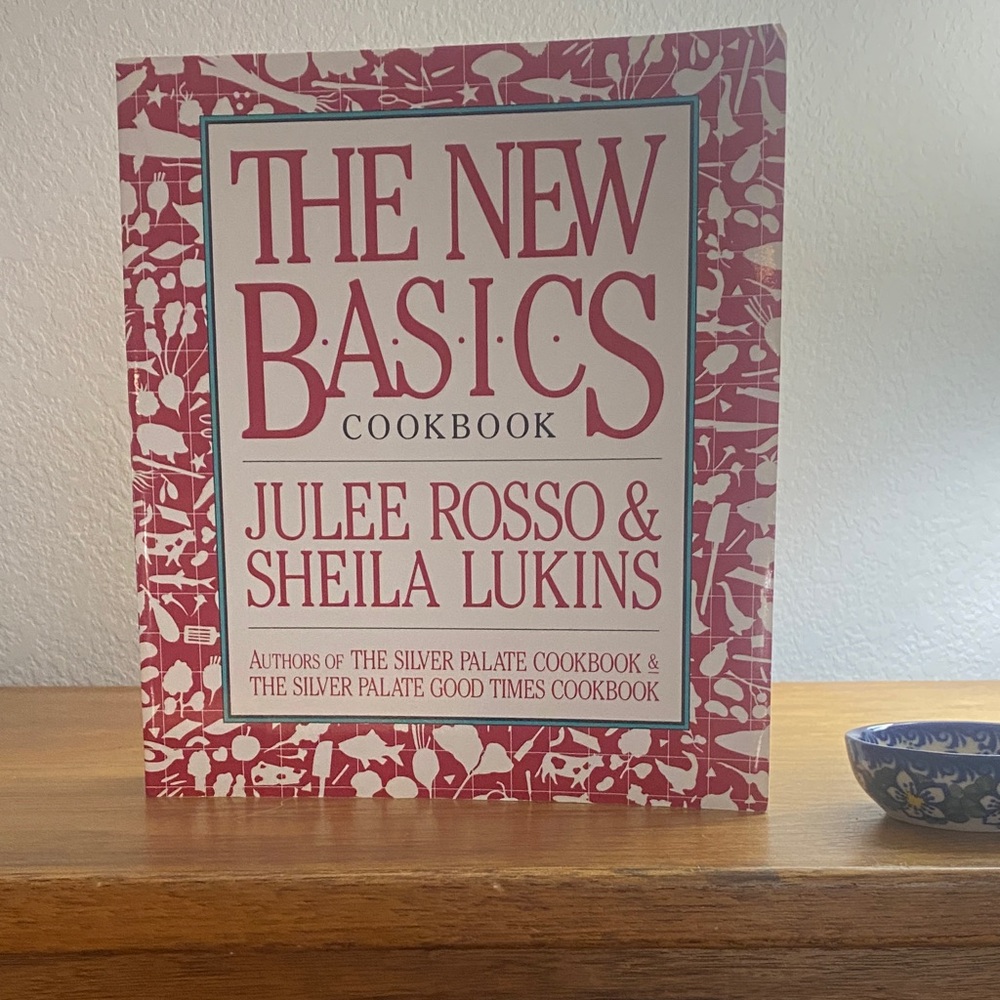 The New Basics Cookbook by Julee Rosso & Sheila Lukins - Red Cover